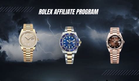 rolex affiliate program uk